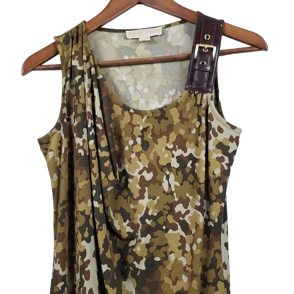 Michael Kors Camo Print Dress - XS
